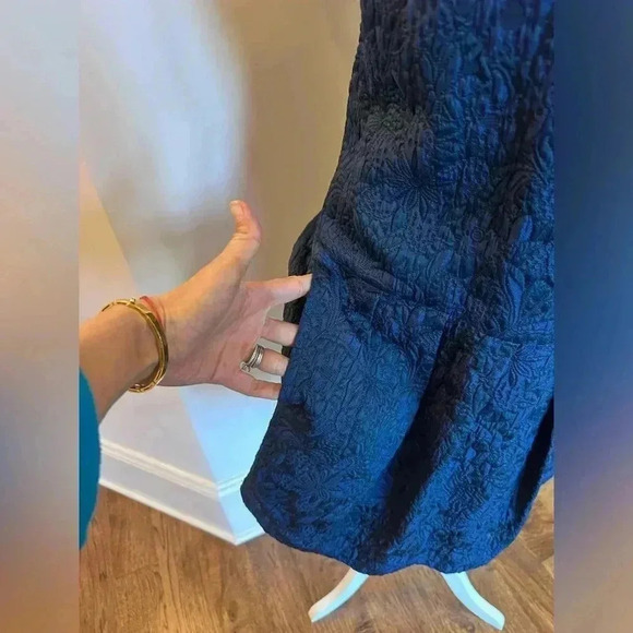 Club Monaco Pleated Drop Waist Dress size 6 pockets - Picture 5 of 7